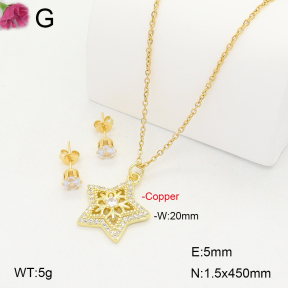 F2S006475bbov-J135  Fashion Copper Sets