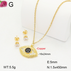 F2S006477bbov-J135  Fashion Copper Sets