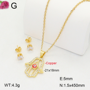 F2S006481bbov-J135  Fashion Copper Sets