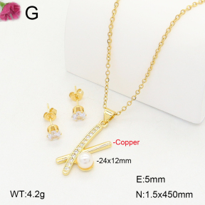 F2S006484bbov-J135  Fashion Copper Sets