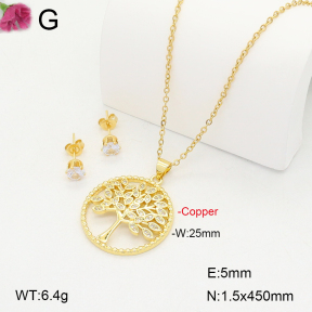 F2S006485bbov-J135  Fashion Copper Sets