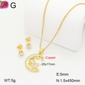 F2S006487bbov-J135  Fashion Copper Sets