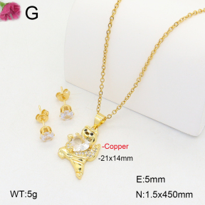 F2S006488bbov-J135  Fashion Copper Sets