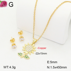 F2S006494bbov-J135  Fashion Copper Sets