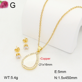 F2S006496bbov-J135  Fashion Copper Sets