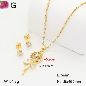 F2S006501bbov-J135  Fashion Copper Sets