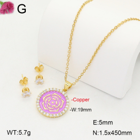 F2S006505bbov-J135  Fashion Copper Sets