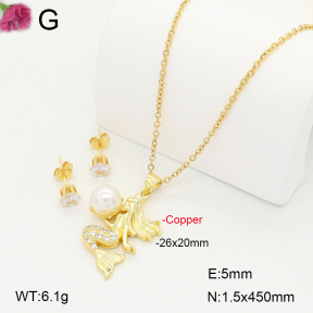 F2S006507bbov-J135  Fashion Copper Sets