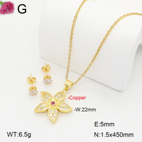 F2S006511bbov-J135  Fashion Copper Sets