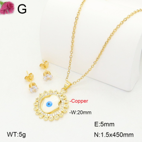 F2S006524bbov-J135  Fashion Copper Sets