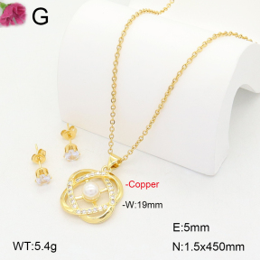 F2S006525bbov-J135  Fashion Copper Sets