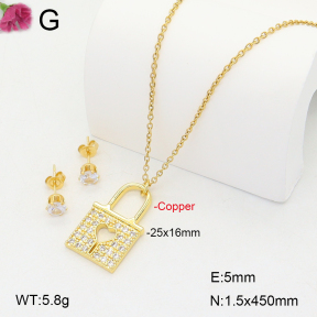 F2S006537bbov-J135  Fashion Copper Sets