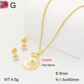 F2S006539bbov-J135  Fashion Copper Sets