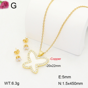 F2S006541bbov-J135  Fashion Copper Sets