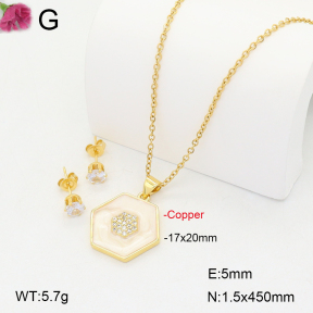 F2S006542bbov-J135  Fashion Copper Sets