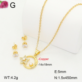 F2S006544bbov-J135  Fashion Copper Sets