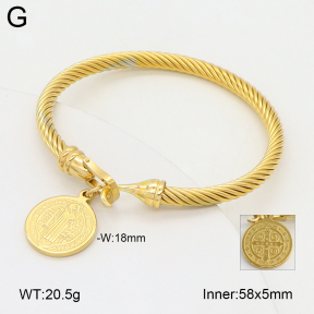 2BA202429ahjb-349  Stainless Steel Bangle