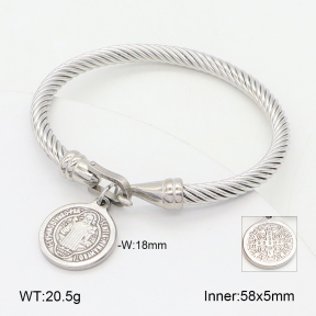 2BA202431bhva-349  Stainless Steel Bangle