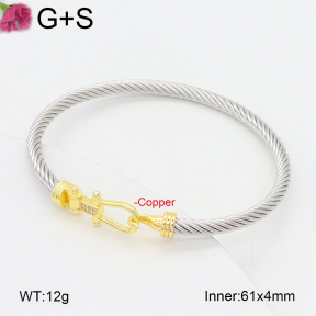 F2BA40889vhha-J198  Fashion Copper Bangle