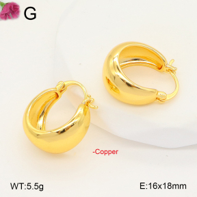 F2E202033bbml-J131  Fashion Copper Earrings