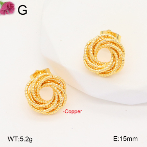 F2E202035vbnl-J131  Fashion Copper Earrings