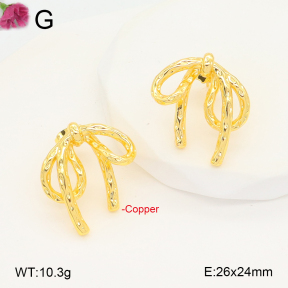 F2E202039bbml-J131  Fashion Copper Earrings