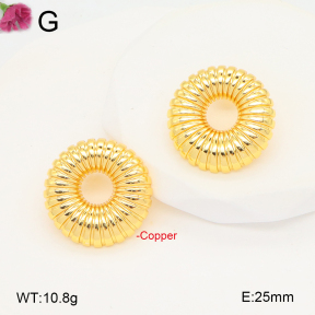 F2E202047vbmb-J131  Fashion Copper Earrings