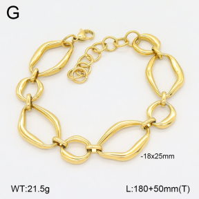 2B2005173bhia-649  Stainless Steel Bracelet