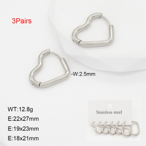 2E2006634ahjb-649  Stainless Steel Earrings