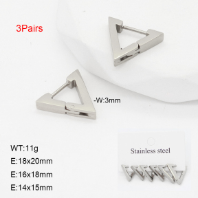 2E2006636ahlv-649  Stainless Steel Earrings