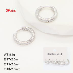 2E2006638vbnl-649  Stainless Steel Earrings