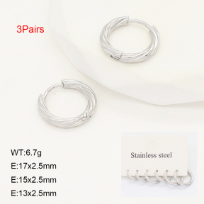 2E2006639vbnl-649  Stainless Steel Earrings