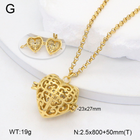 2N2007281bhil-480  Stainless Steel Necklace