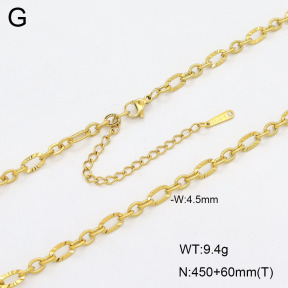 2N2008186ablb-452  Stainless Steel Necklace