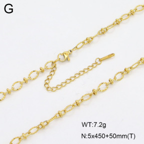 2N2008190ablb-452  Stainless Steel Necklace