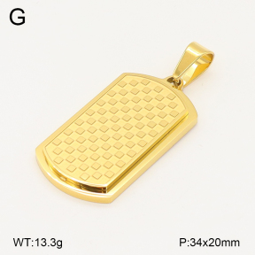 2P2005406abol-436  Stainless Steel Pendant