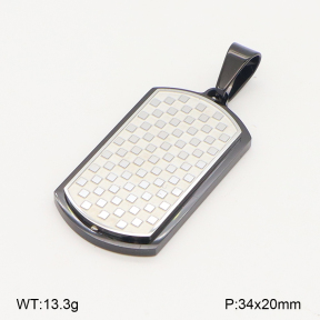 2P2005410abol-436  Stainless Steel Pendant