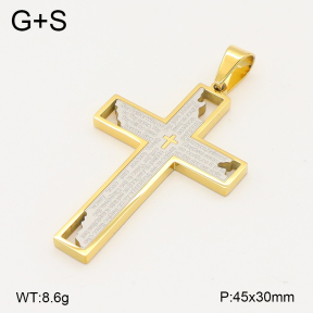 2P2005411bbml-436  Stainless Steel Pendant