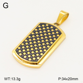 2P3000800abol-436  Stainless Steel Pendant