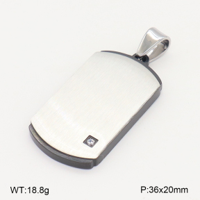 2P4001615abol-436  Stainless Steel Pendant