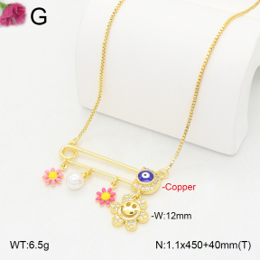 F2N300411vbnl-J81  Fashion Copper Necklace