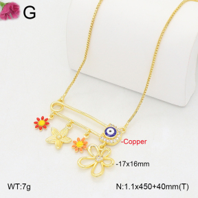 F2N300413vbnl-J81  Fashion Copper Necklace