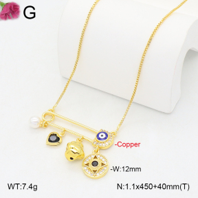 F2N300416vbnl-J81  Fashion Copper Necklace