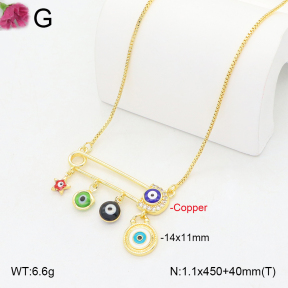 F2N300446vbnl-J81  Fashion Copper Necklace