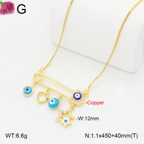 F2N300450vbnl-J81  Fashion Copper Necklace