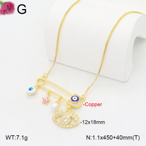 F2N300457vbnl-J81  Fashion Copper Necklace