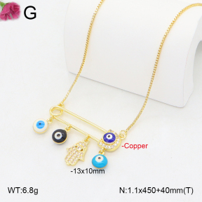 F2N300461vbnl-J81  Fashion Copper Necklace