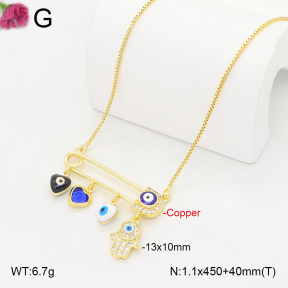 F2N300468vbnl-J81  Fashion Copper Necklace