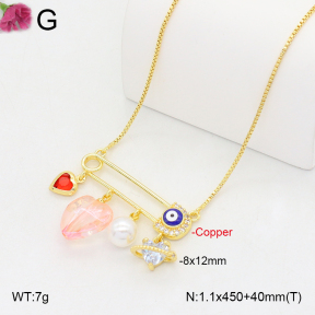 F2N300476vbnl-J81  Fashion Copper Necklace