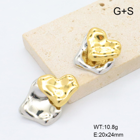 6E2007444bblj-G038  316 Pin  Stainless Steel Earrings